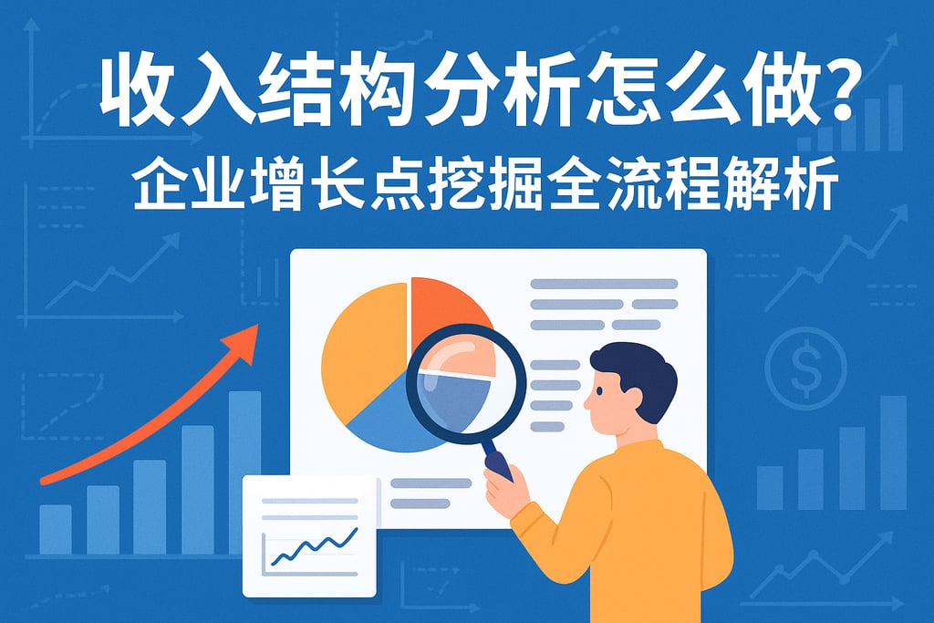 收入结构分析怎么做？企业增长点挖掘全流程解析