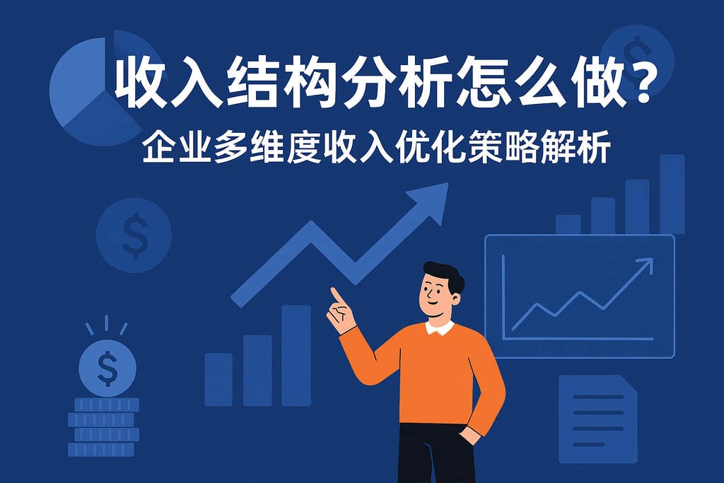 收入结构分析怎么做？企业多维度收入优化策略解析