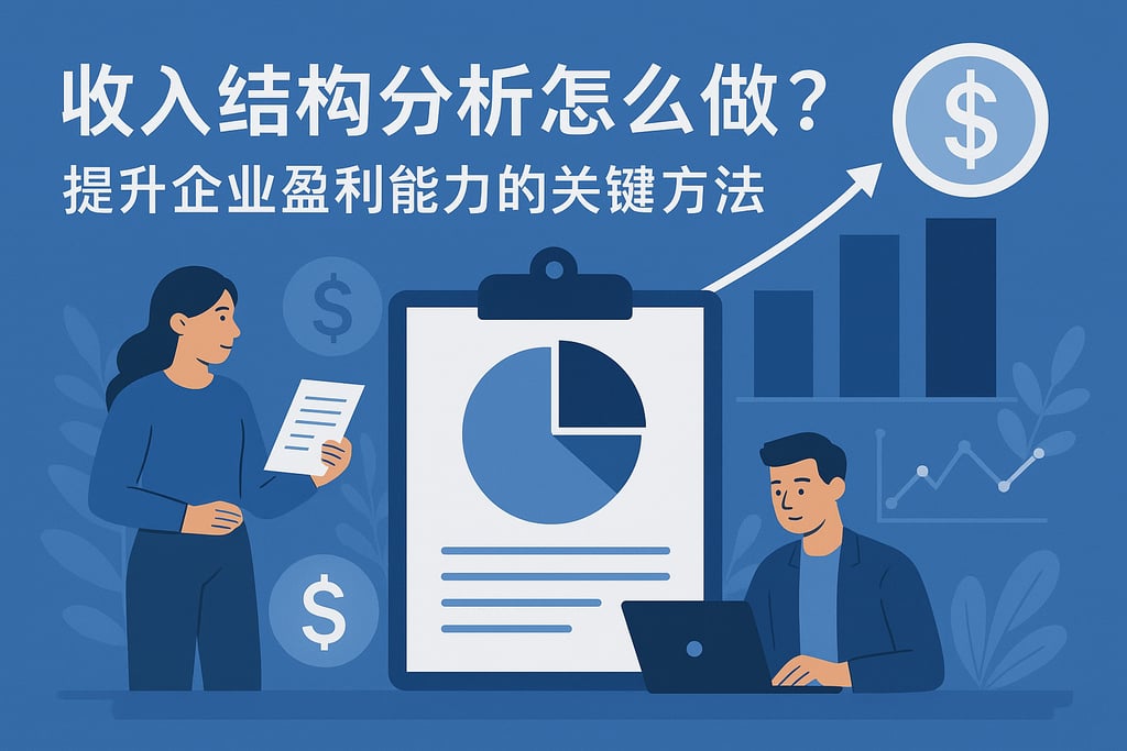 收入结构分析怎么做？提升企业盈利能力的关键方法