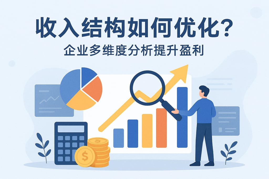 收入结构如何优化？企业多维度分析提升盈利