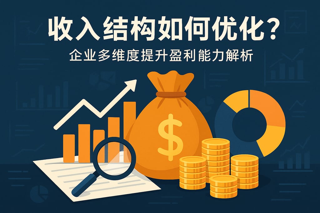 收入结构如何优化？企业多维度提升盈利能力解析