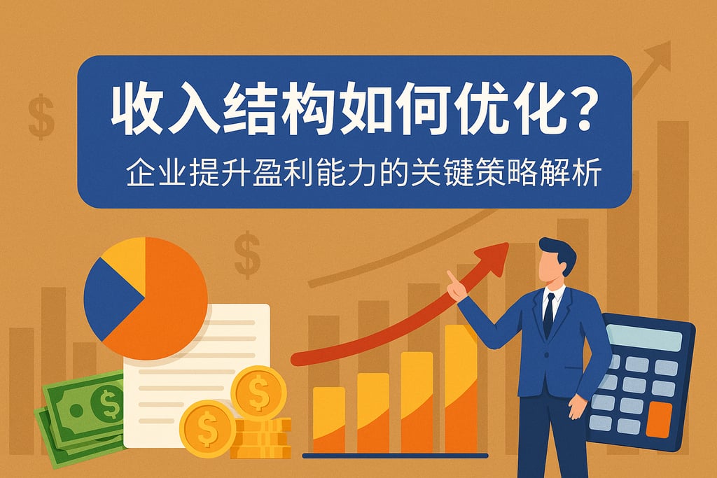 收入结构如何优化？企业提升盈利能力的关键策略解析