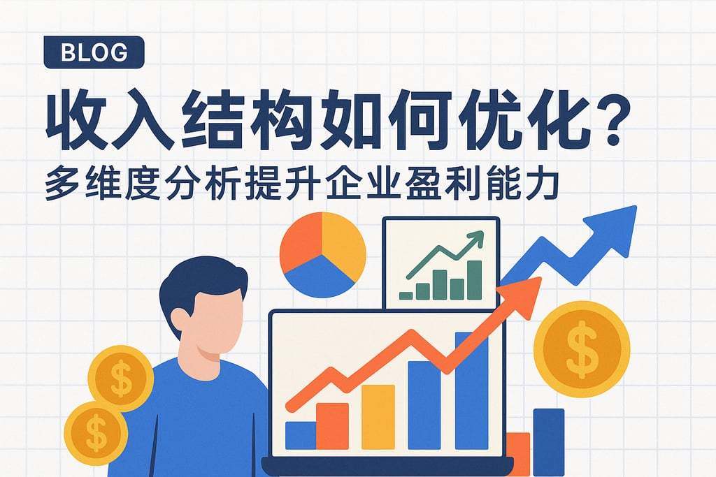 收入结构如何优化？多维度分析提升企业盈利能力