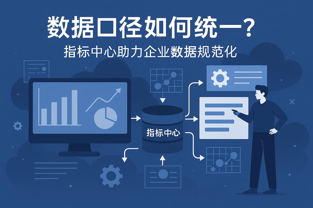 数据口径如何统一？指标中心助力企业数据规范化