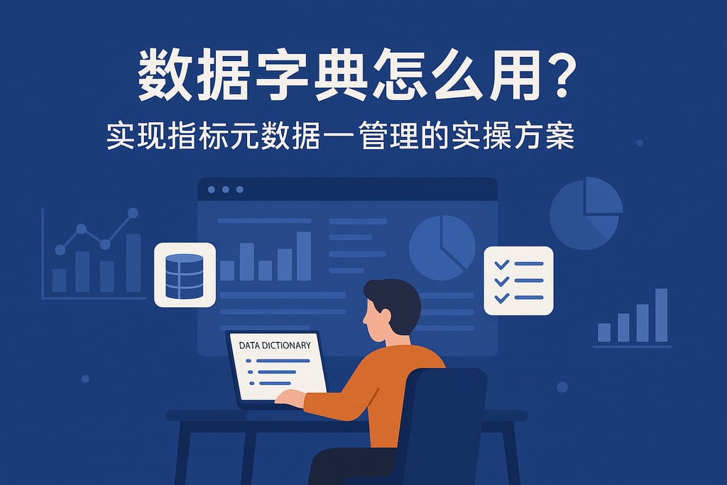 数据字典怎么用？实现指标元数据统一管理的实操方案