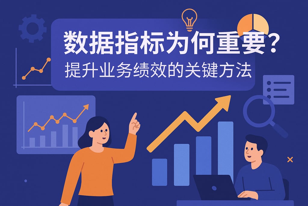 数据指标为何重要？提升业务绩效的关键方法