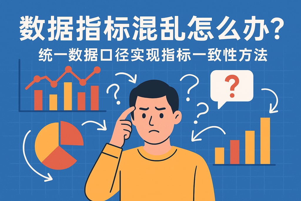 数据指标混乱怎么办？统一数据口径实现指标一致性方法