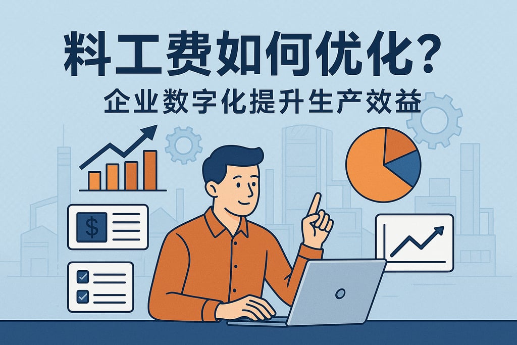 料工费如何优化？企业数字化提升生产效益