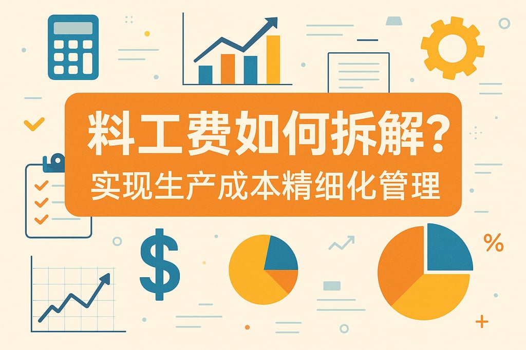 料工费如何拆解？实现生产成本精细化管理