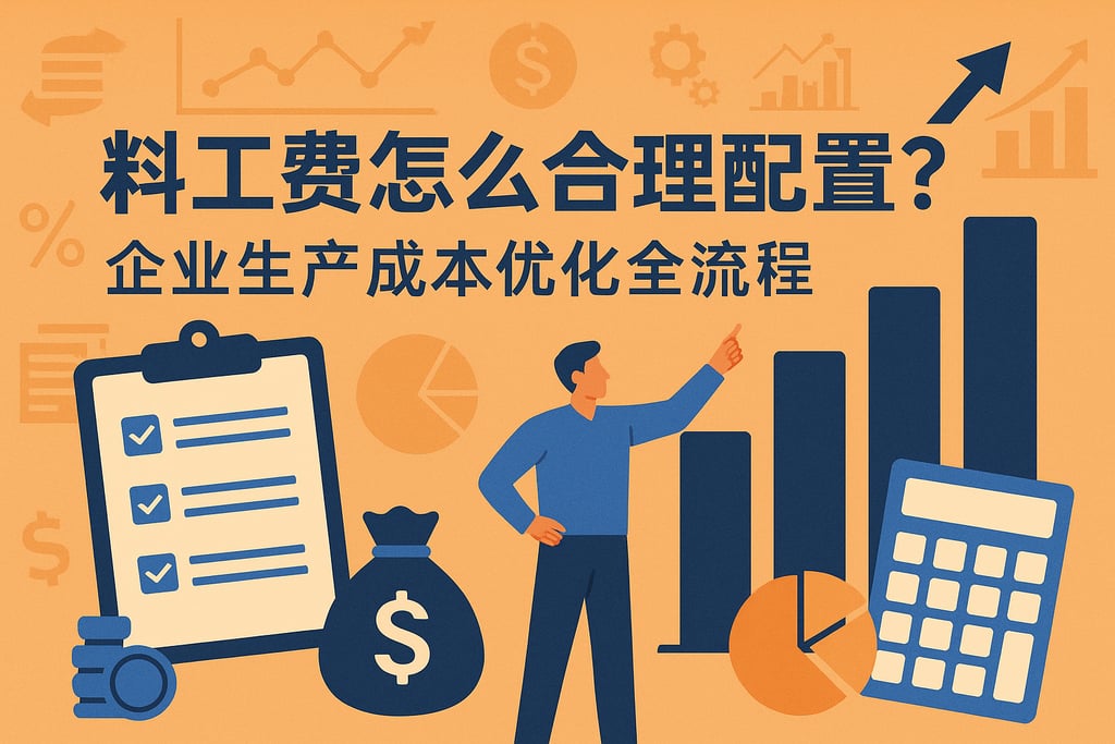 料工费怎么合理配置？企业生产成本优化全流程