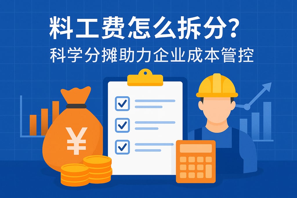 料工费怎么拆分？科学分摊助力企业成本管控