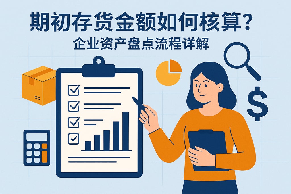 期初存货金额如何核算？企业资产盘点流程详解