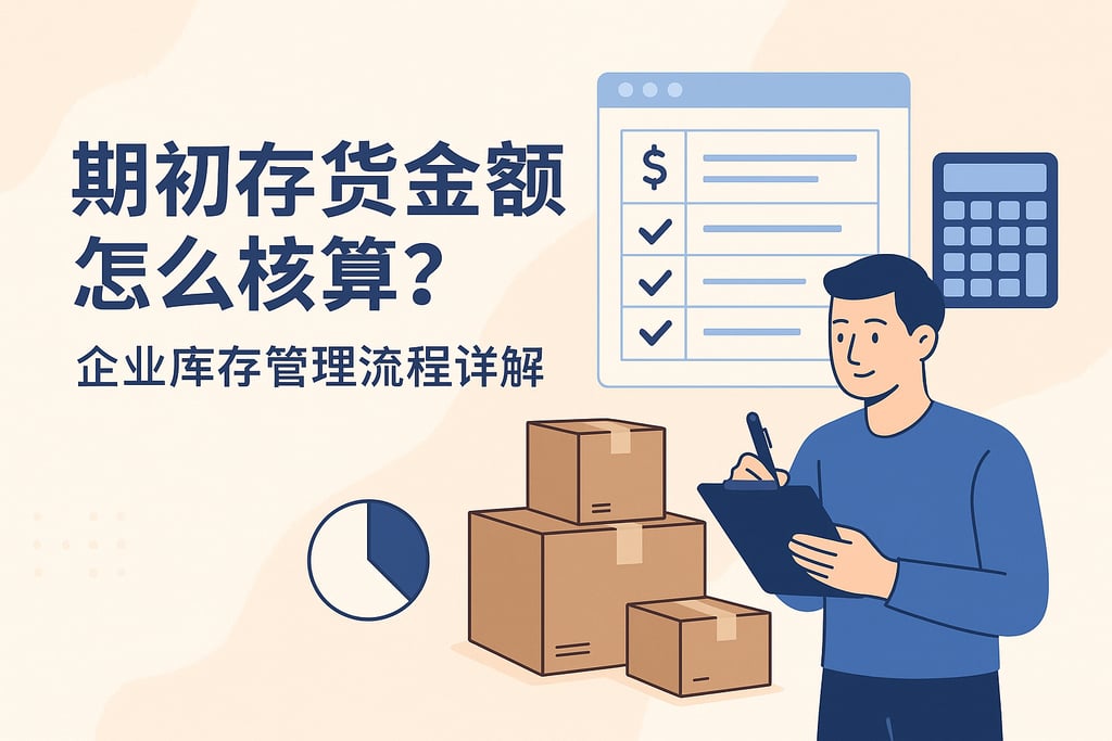 期初存货金额怎么核算？企业库存管理流程详解