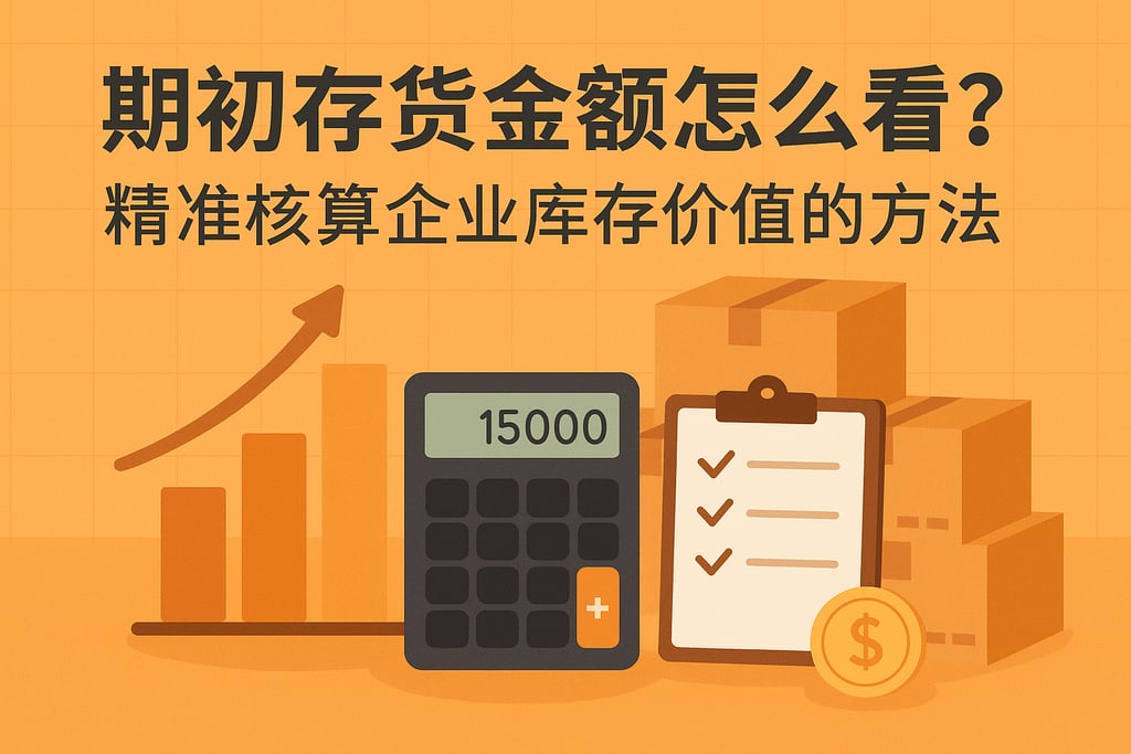 期初存货金额怎么看？精准核算企业库存价值的方法