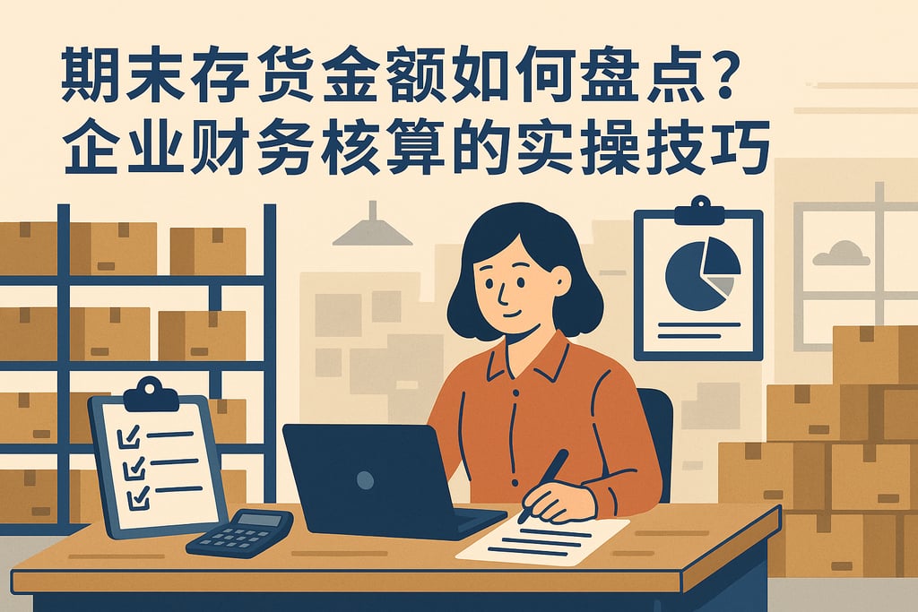 期末存货金额如何盘点？企业财务核算的实操技巧
