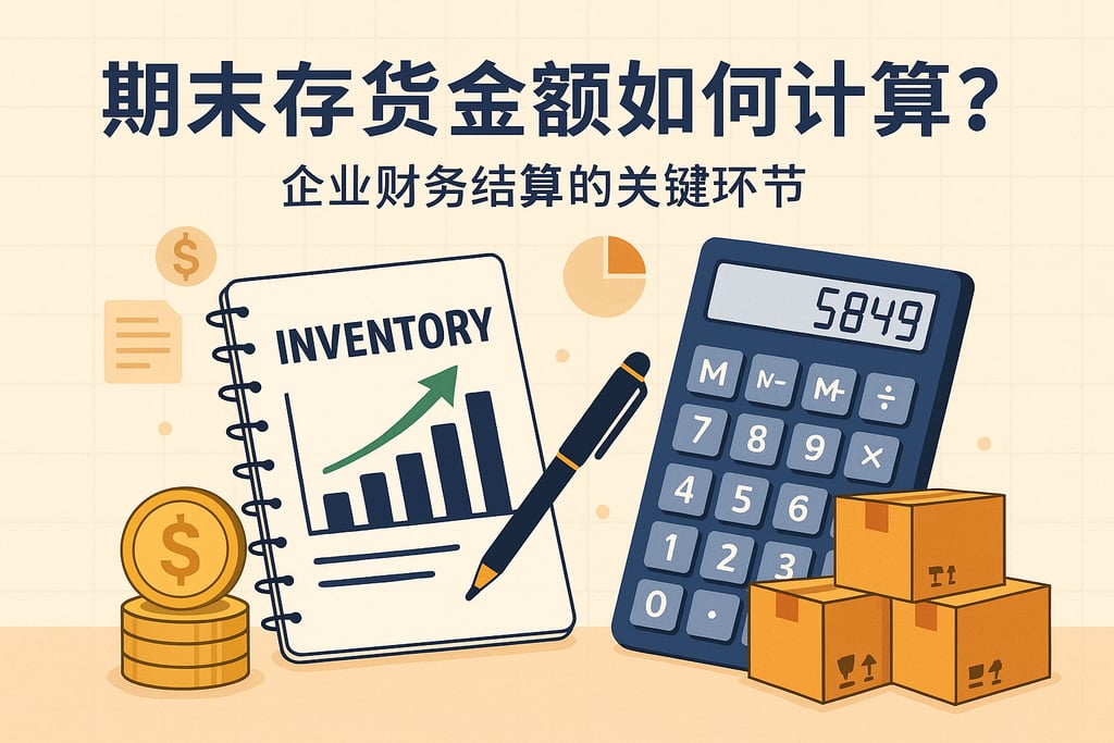 期末存货金额如何计算？企业财务结算的关键环节