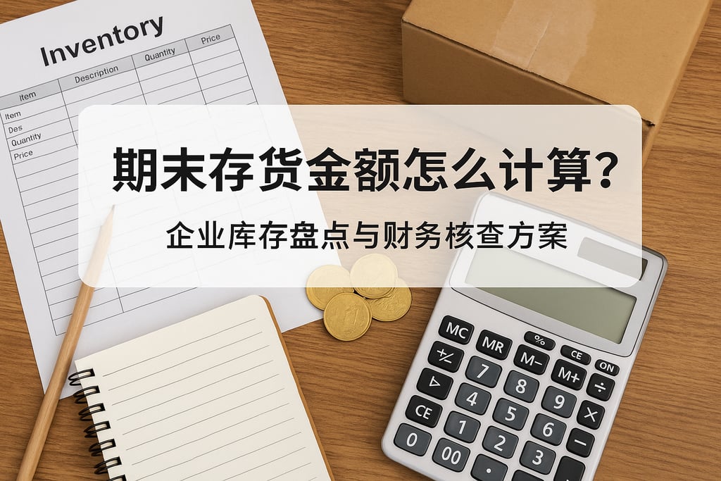 期末存货金额怎么计算？企业库存盘点与财务核查方案