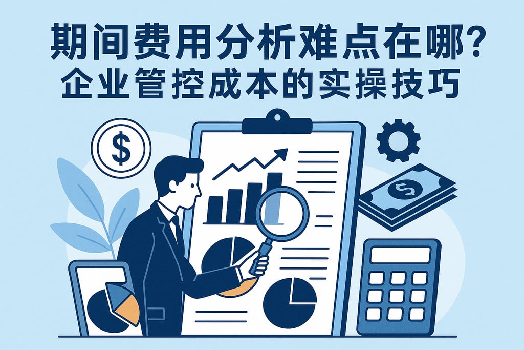 期间费用分析难点在哪？企业管控成本的实操技巧