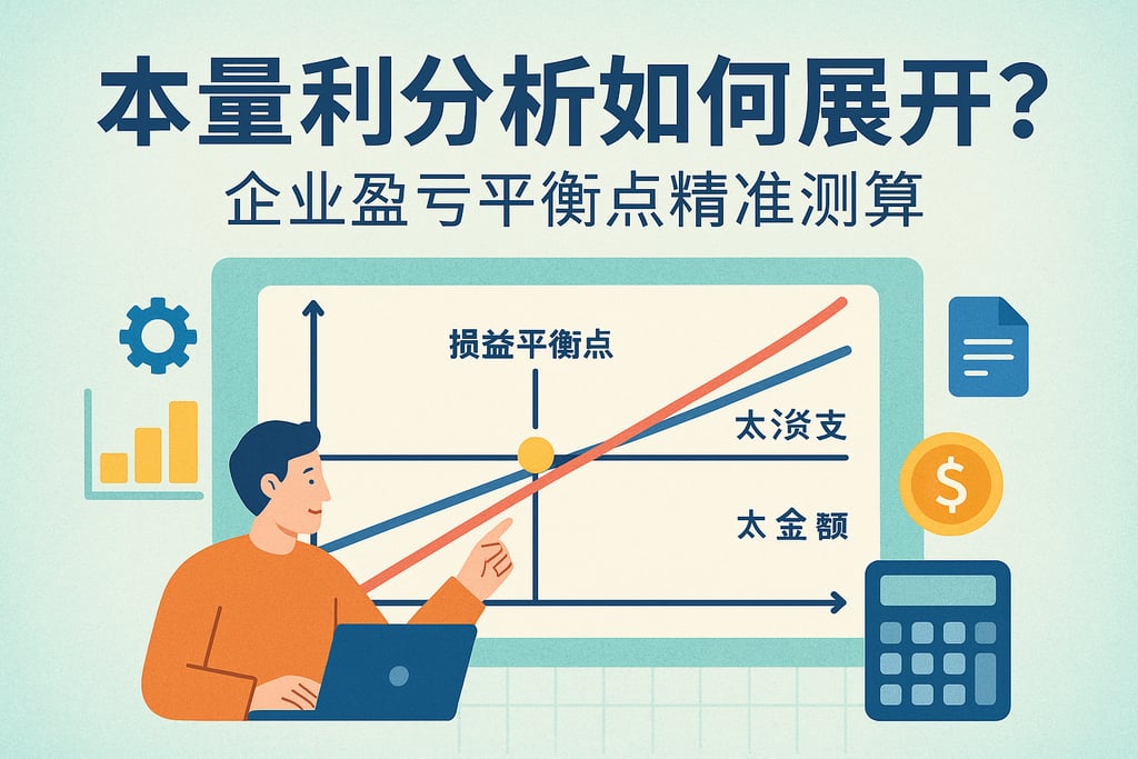 本量利分析如何展开？企业盈亏平衡点精准测算