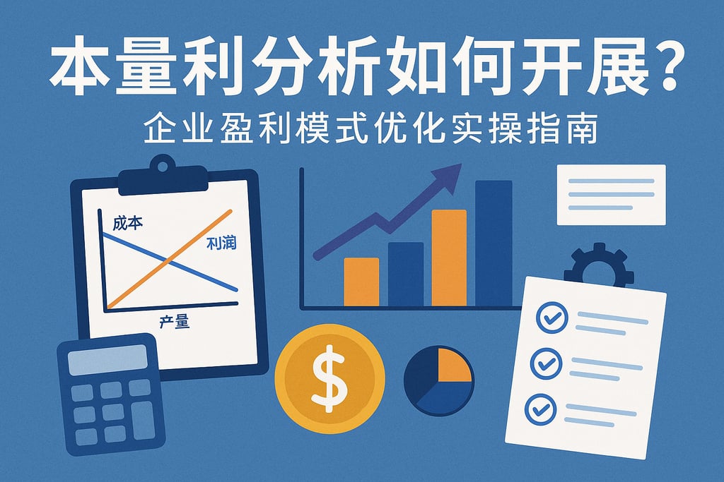 本量利分析如何开展？企业盈利模式优化实操指南