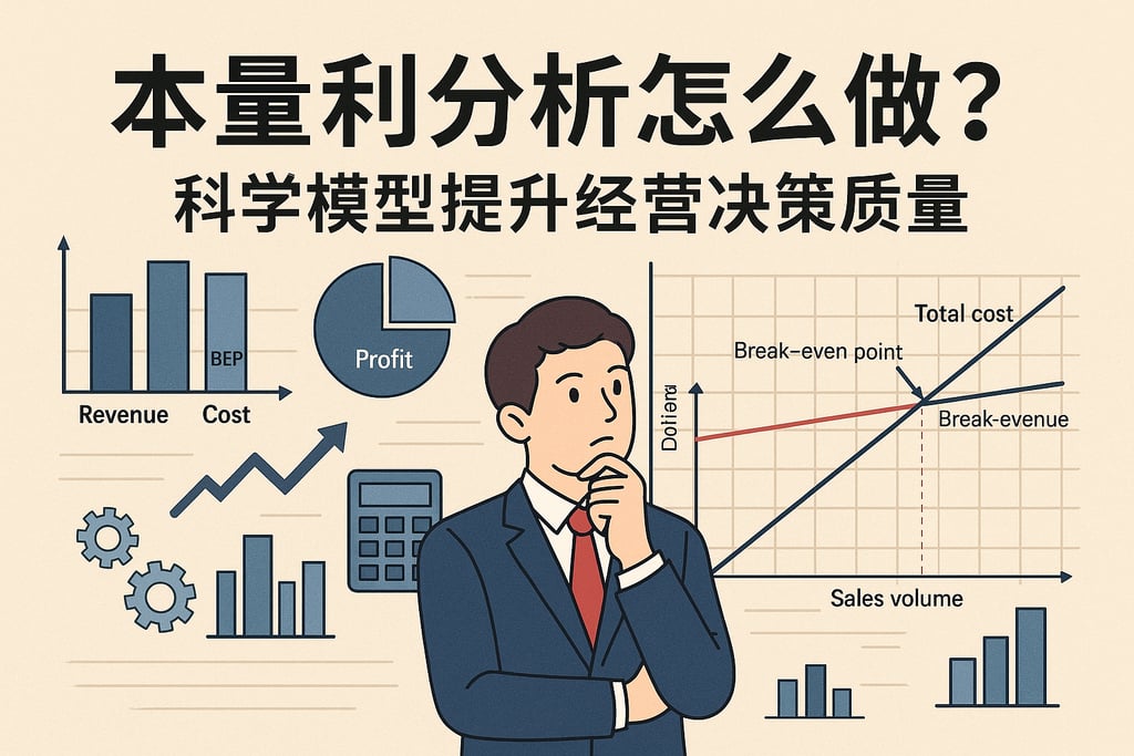 本量利分析怎么做？科学模型提升经营决策质量