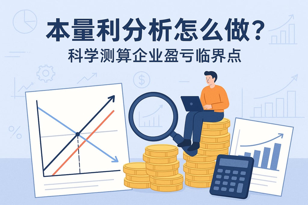 本量利分析怎么做？科学测算企业盈亏临界点
