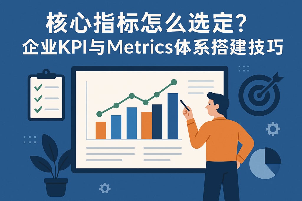 核心指标怎么选定？企业KPI与Metrics体系搭建技巧