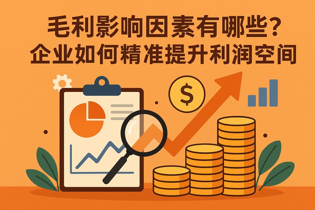 毛利影响因素有哪些？企业如何精准提升利润空间