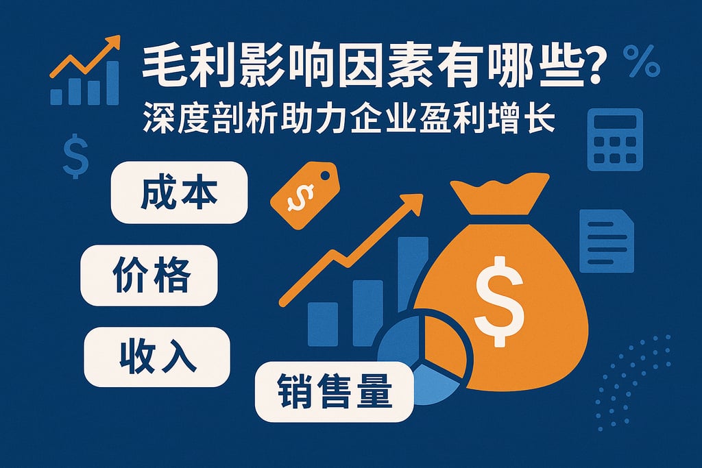 毛利影响因素有哪些？深度剖析助力企业盈利增长