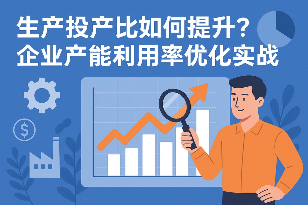 生产投产比如何提升？企业产能利用率优化实战