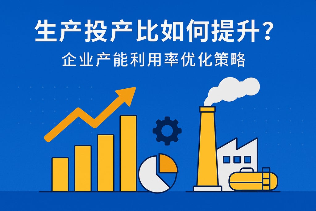 生产投产比如何提升？企业产能利用率优化策略