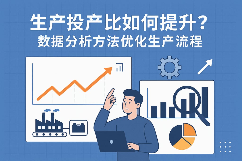 生产投产比如何提升？数据分析方法优化生产流程
