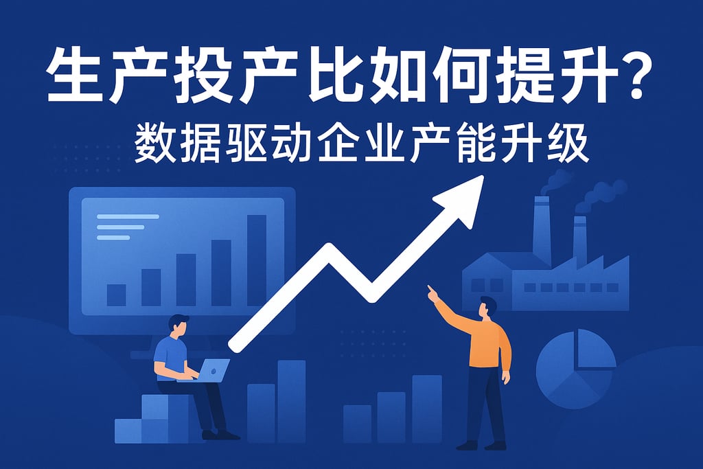 生产投产比如何提升？数据驱动企业产能升级