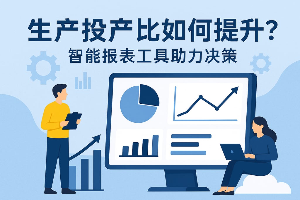 生产投产比如何提升？智能报表工具助力决策