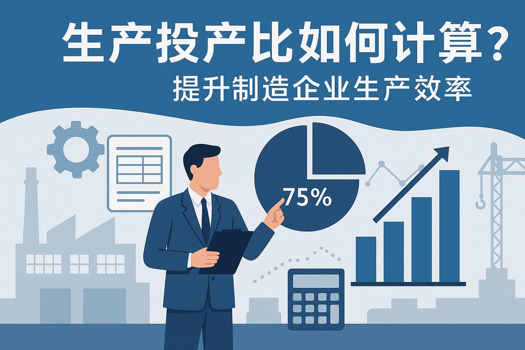 生产投产比如何计算？提升制造企业生产效率