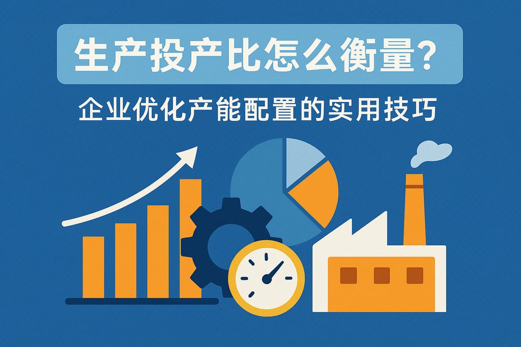 生产投产比怎么衡量？企业优化产能配置的实用技巧