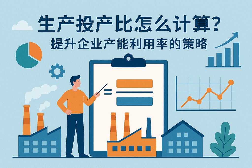 生产投产比怎么计算？提升企业产能利用率的策略