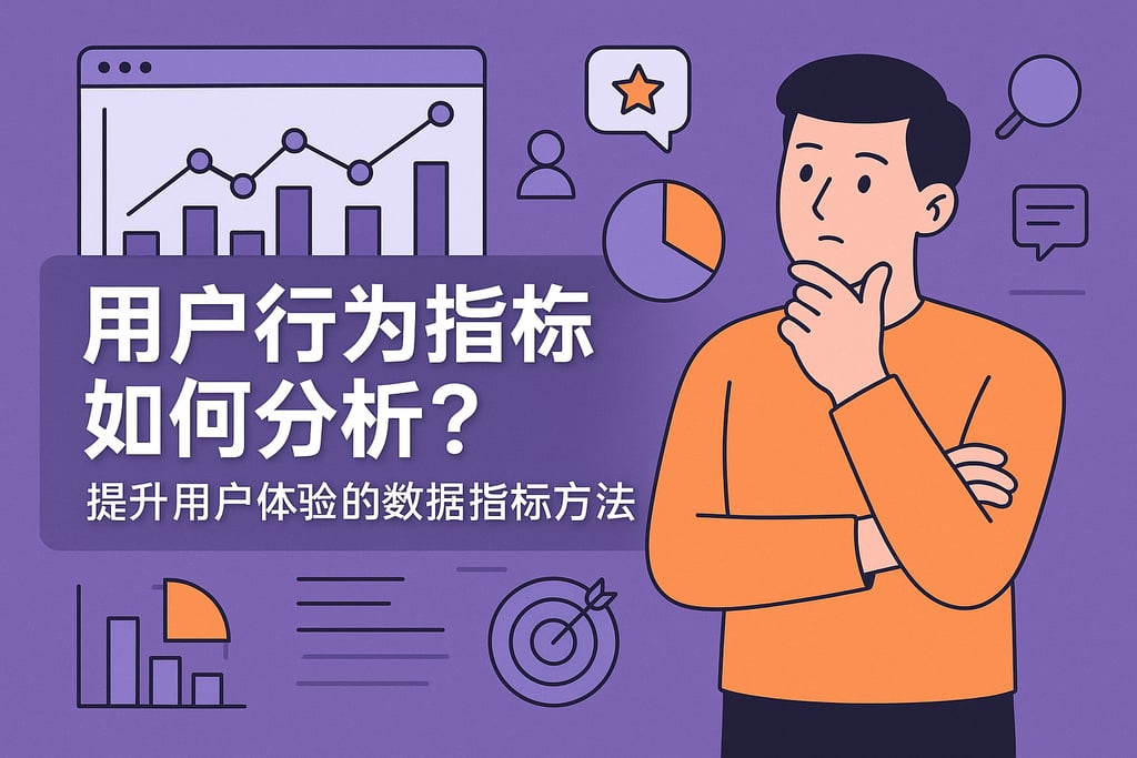 用户行为指标如何分析？提升用户体验的数据指标方法