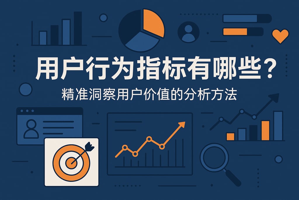 用户行为指标有哪些？精准洞察用户价值的分析方法