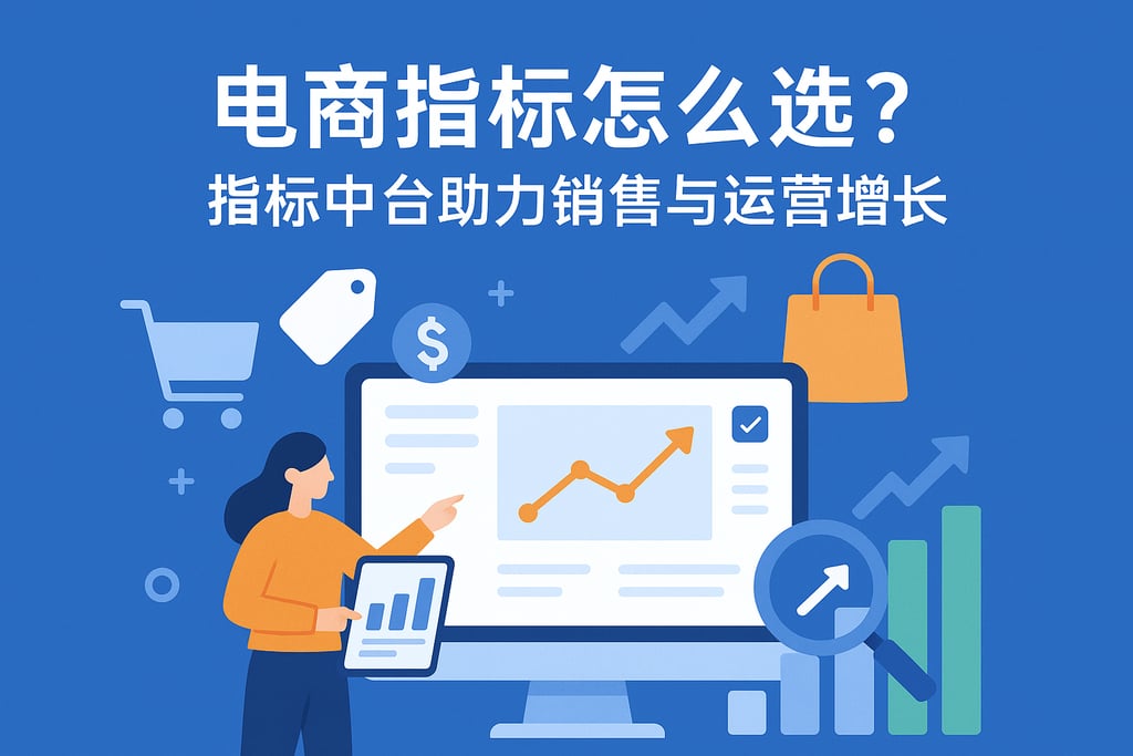 电商指标怎么选？指标中台助力销售与运营增长
