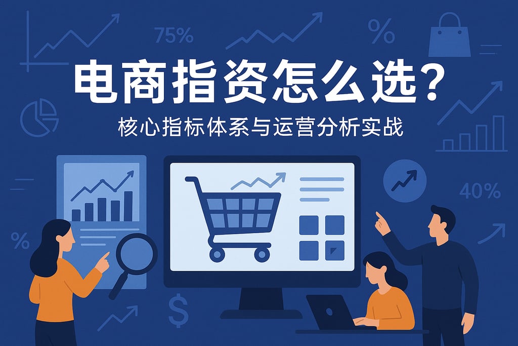 电商指标怎么选？核心指标体系与运营分析实战
