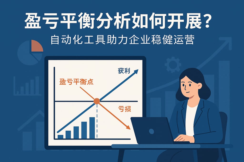 盈亏平衡分析如何开展？自动化工具助力企业稳健运营