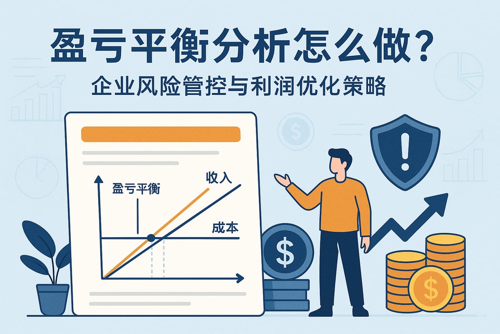 盈亏平衡分析怎么做？企业风险管控与利润优化策略