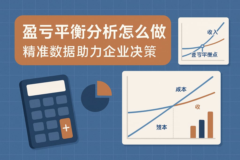 盈亏平衡分析怎么做？精准数据助力企业决策