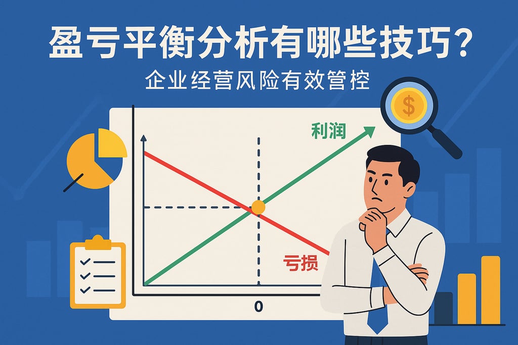 盈亏平衡分析有哪些技巧？企业经营风险有效管控