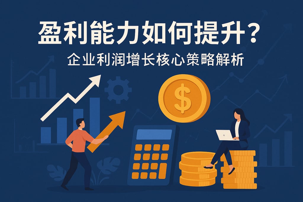 盈利能力如何提升？企业利润增长核心策略解析