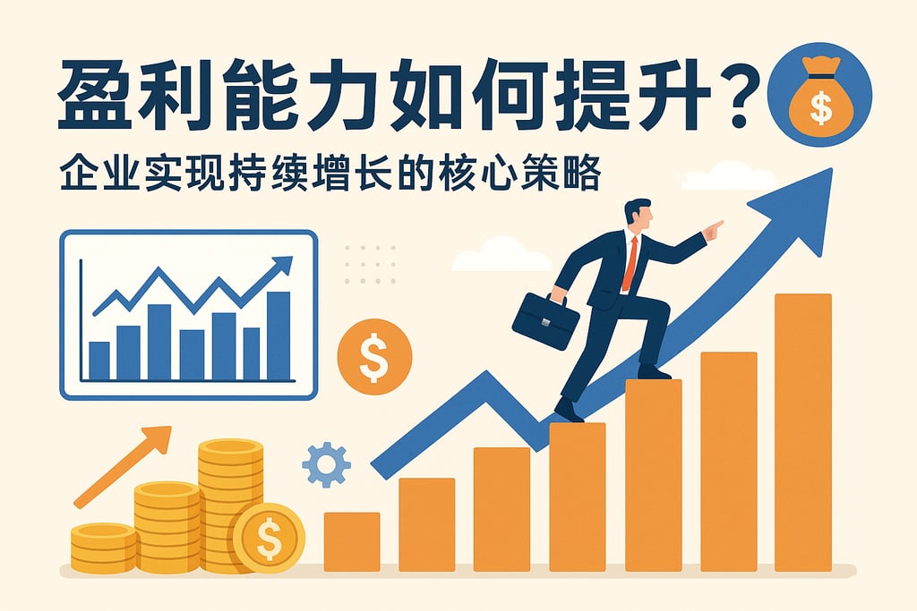 盈利能力如何提升？企业实现持续增长的核心策略