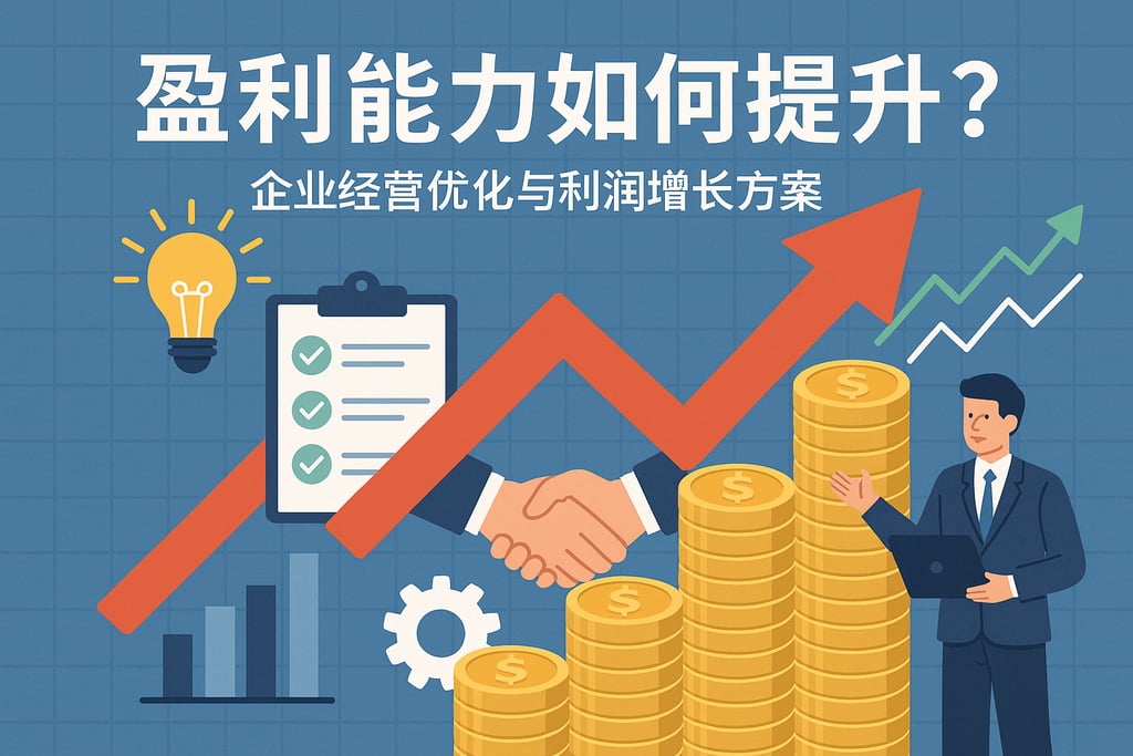 盈利能力如何提升？企业经营优化与利润增长方案