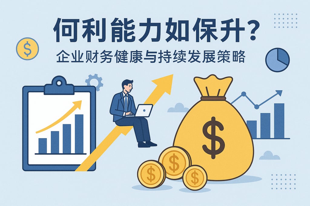 盈利能力如何提升？企业财务健康与持续发展策略