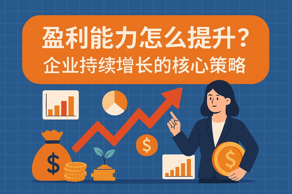 盈利能力怎么提升？企业持续增长的核心策略